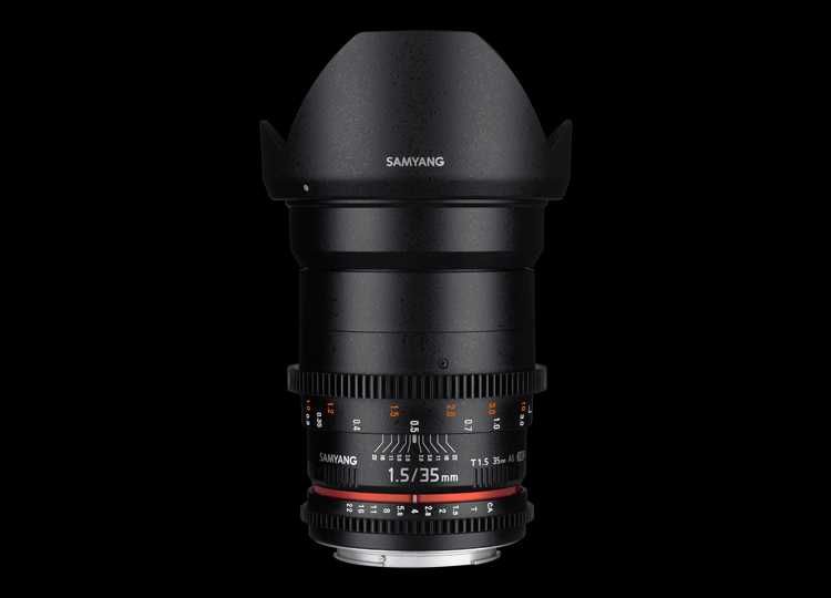 SAMYANG 35mm T1.5 VDSLR AS UMC II canon impecabil