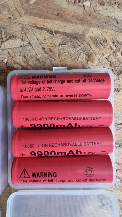 Acumulatori 18650 1ah,9900mAh