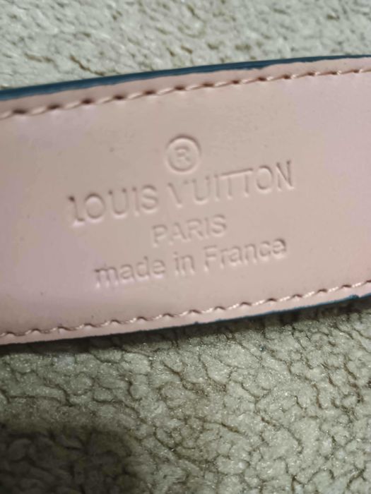 Curea Louis Vuitton Initiales 40mm – Model Monogram Eclipse (Full Set)