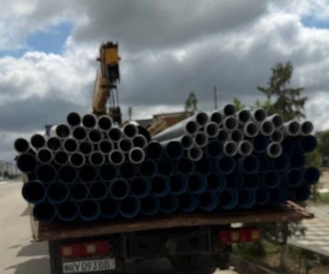 Truba kanalizatsiya PVC, канализационная труба ПВХ.