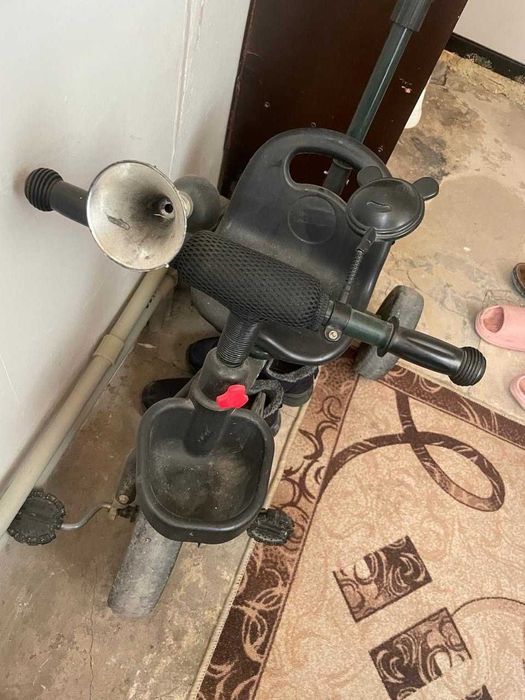 Детский велосипед коляска 3-х колесный