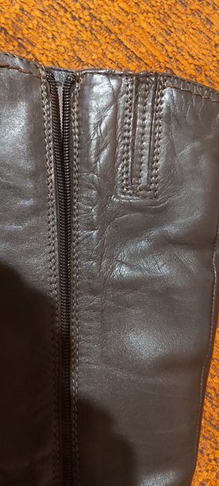 Cizme Humanic, maro, piele