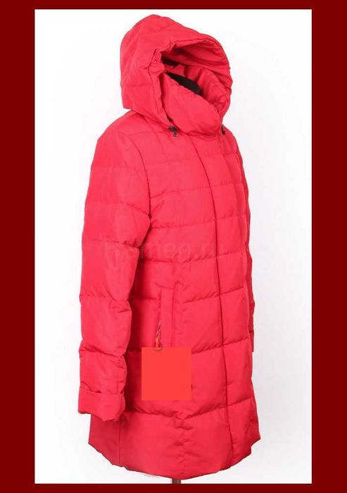 Пуховик с капюшоном, женский, р.50-52