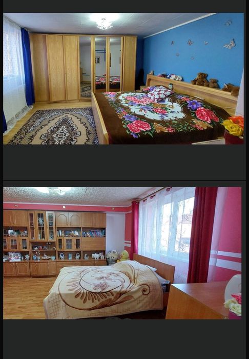 Vand Casa la tara (3 constructii : 1500mp) cu 83.000€  sau Loc de casa 1100mp.-16.500€ | Negociabil ambele