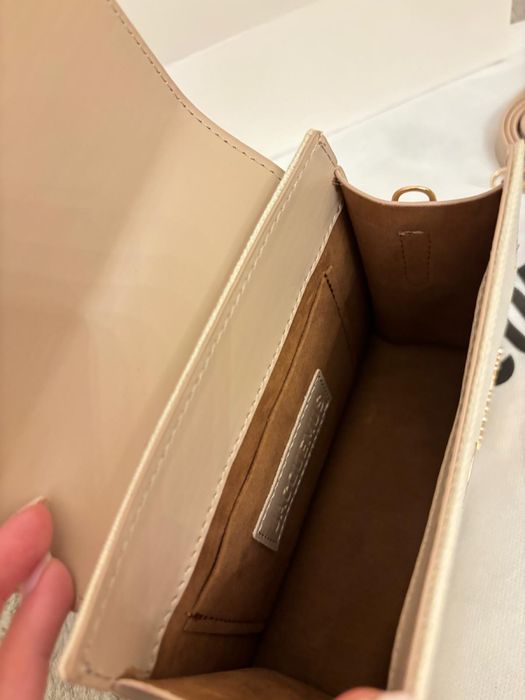 Geantă/Poșetă Jacquemus Le Chiquito Tote Bag crem