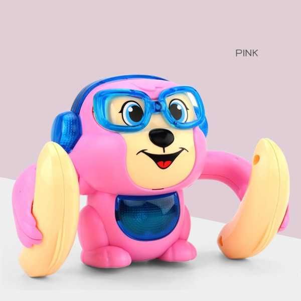 Бебешка играчка търкаляща се маймунка