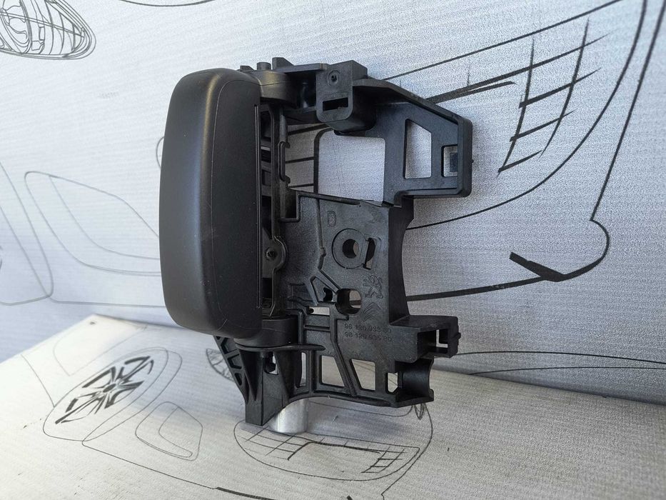 Mâner / Clantă Deschidere Interior Portieră Spate Dreapta Citroen Berlingo / Peugeot Partner B9 / Expert 3 Cod OEM 98120933XT (5C2)