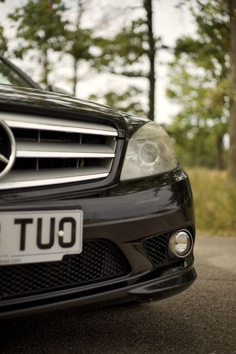 Bara fata Mercedes C W204 AMG neagra C197 originala 2006-2010