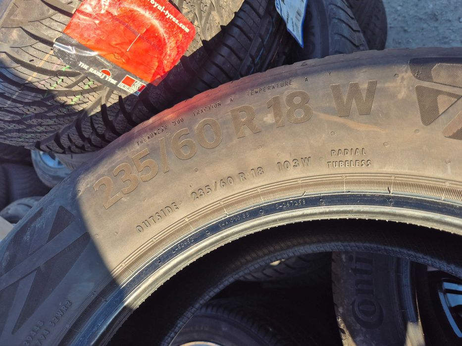 4 Anvelope de VARA - 235/60/18 - Continental - CA UNELE NOI - DOT 2023