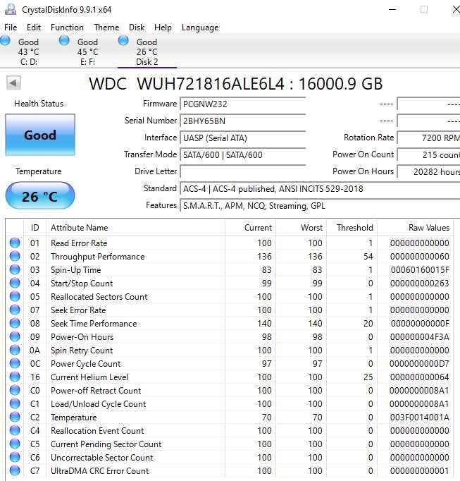 Hard Disk 16TB WD Ultrastar DC HC550 SATA3 Enterprise | Garanție 12 luni