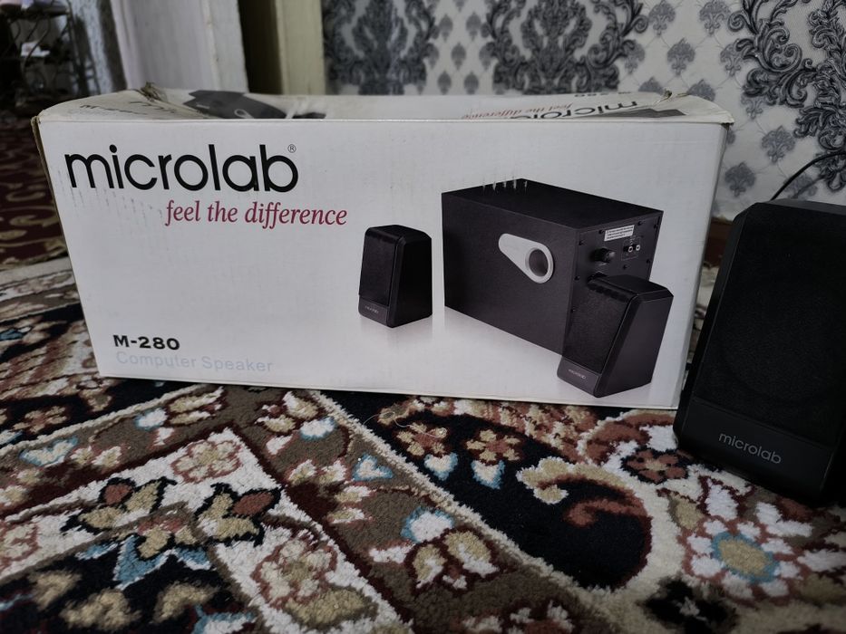 Срочно новый microlab полностью рабочий без дефект