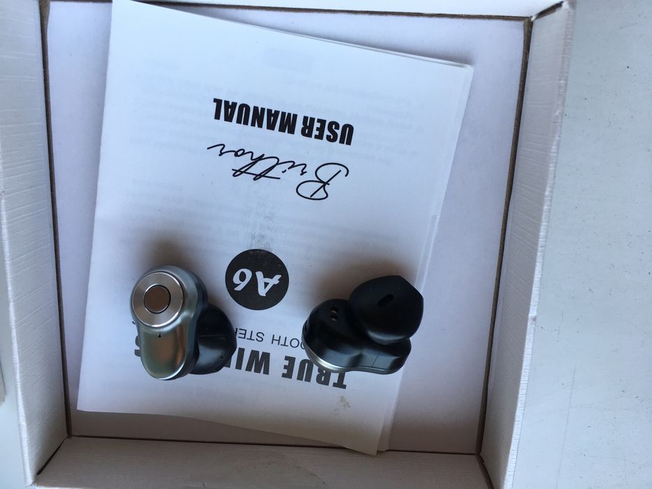 Casti Bluetooth 5.0 Wireless In-Ear, Display LED inteligent BRITHOR