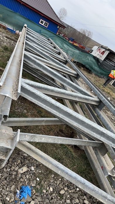 ferme industriale cu deschidere de 13 m galvanizate