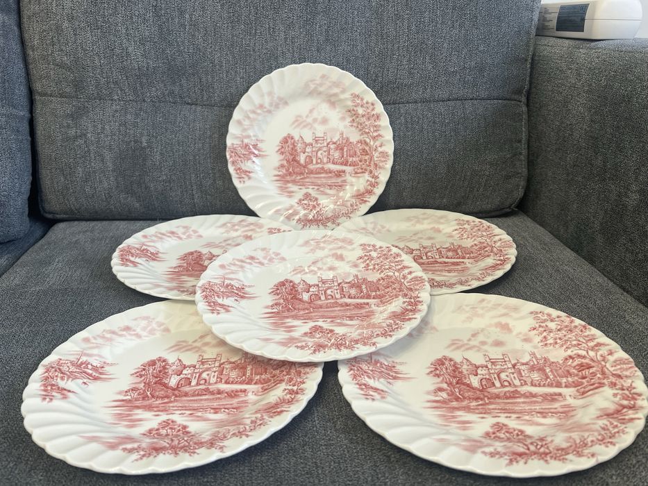 6 farfurii desert englezesti Johnson Bros