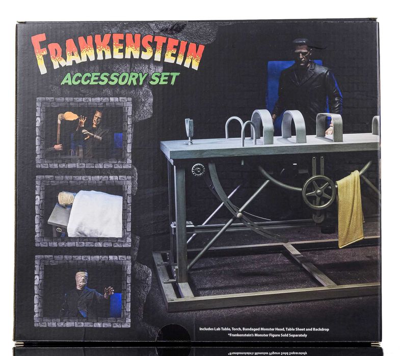 Аксессуары для фигурки NECA Universal Monsters Frankenstein Set