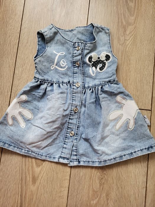 Рокля за бебе 6м-9м