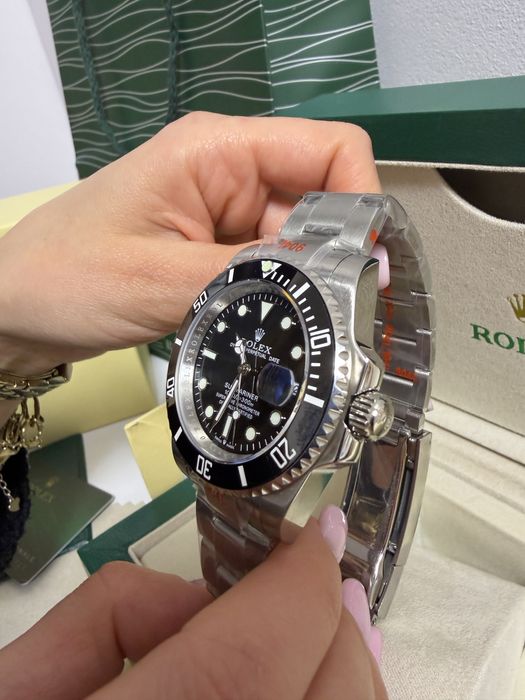 Ceas Rolex Submariner Silver/Black Dial
