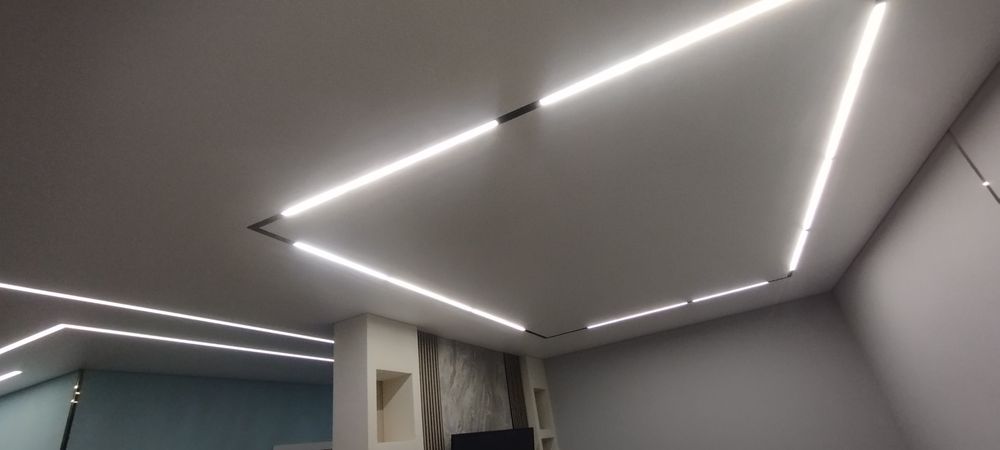 Красивые натяжные потолки