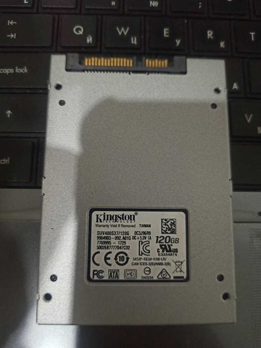 Жёсткий диск HDD 500GB 2.5 | SSD 120 GB Kingston