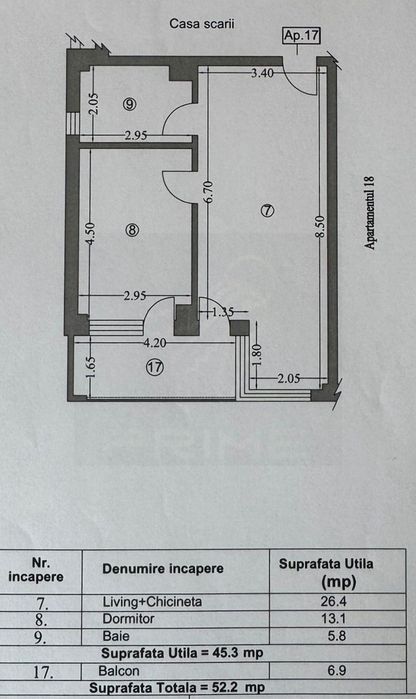 Apartament premium, loc de parcare, 70 metri de plaja