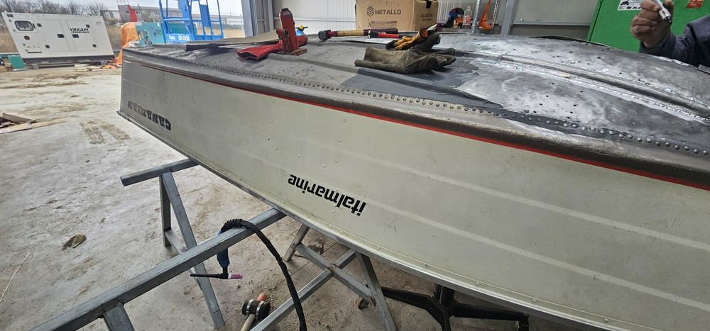 Sudura Tig WIG/mig mag inox aluminiu sudura la înălțime 16m.