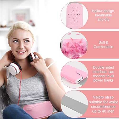 Масажиращ и загряващ колан за менстурални болки WPB 01