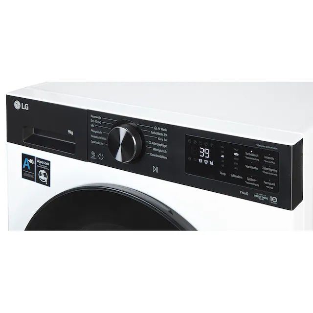 Нова инверторна смарт DD AI пералня  LG серия X7  F4WX709YP 9 кг 1400 об