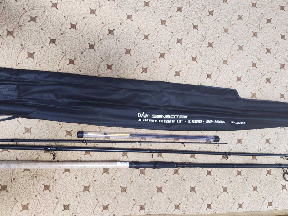 Vand 2 Lansete Dam Sensotek X-Heavy Feeder 3.90 m, 80-150 gr
