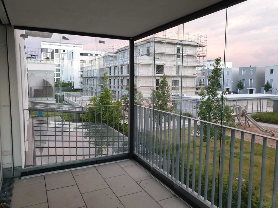 Terase aluminiu cu sticla