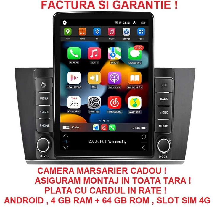 Navigatie Subaru Outback 2014 - 2020 Ecran TESLA 9.7 inch 4GB RAM