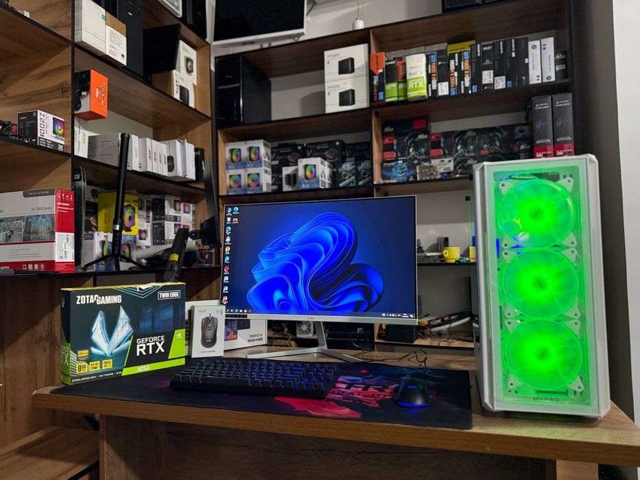 GAME KOMPYUTER DDR4 12-Avlod I5 prasessor 3050 videokarta