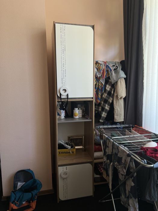 Пенал шкаф пен ашылатын стол сатылады