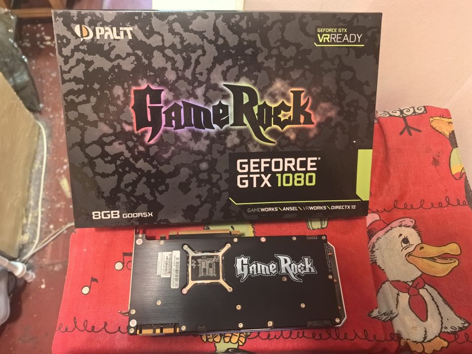 Placa video pălit gtx 1080 8g 256b