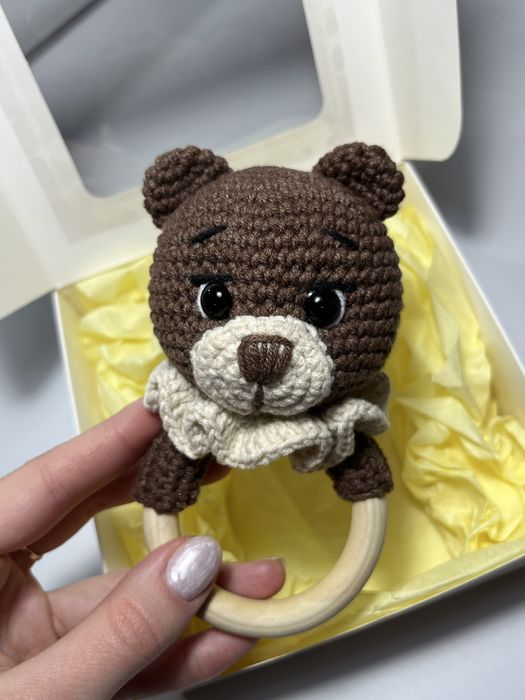 Игрушки-погремушки ручной работы