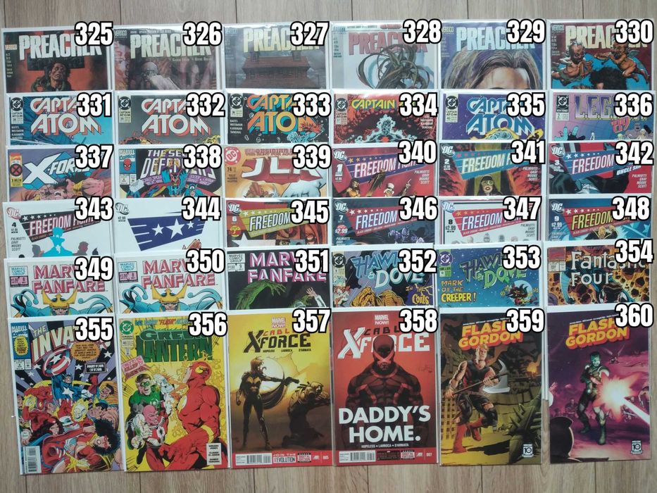 Comics Books / Комикси 2/2 - Punisher, X-Men, Hulk, Batman, Superman