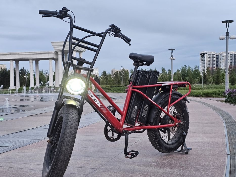 Электро велосипед 2 акб