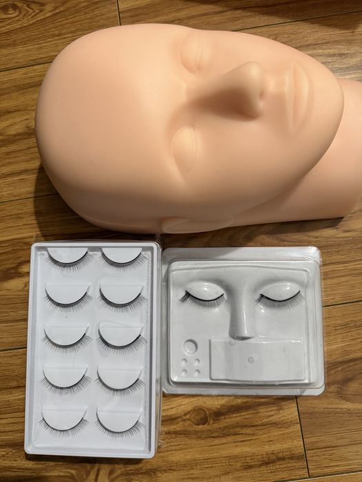 Vând set complet extensii gene – materiale, consumabile, pat și pernă