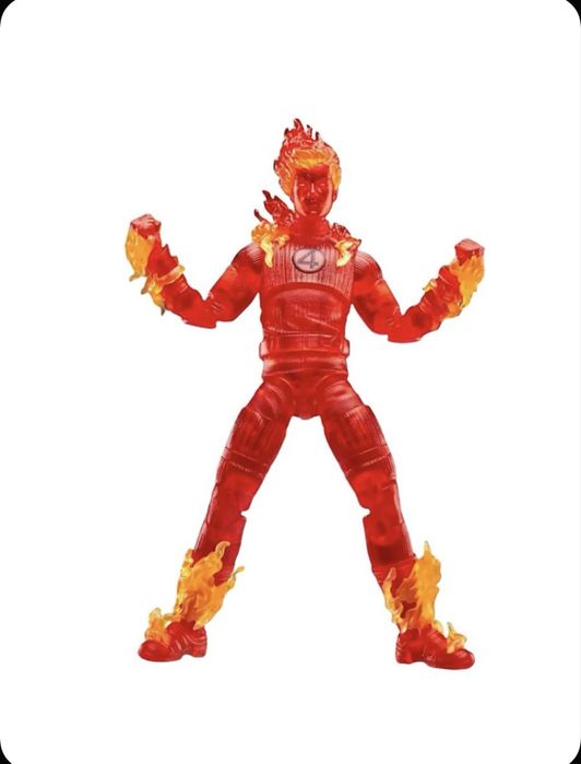 Marvel legends human torch/фигурка от хасбро факел