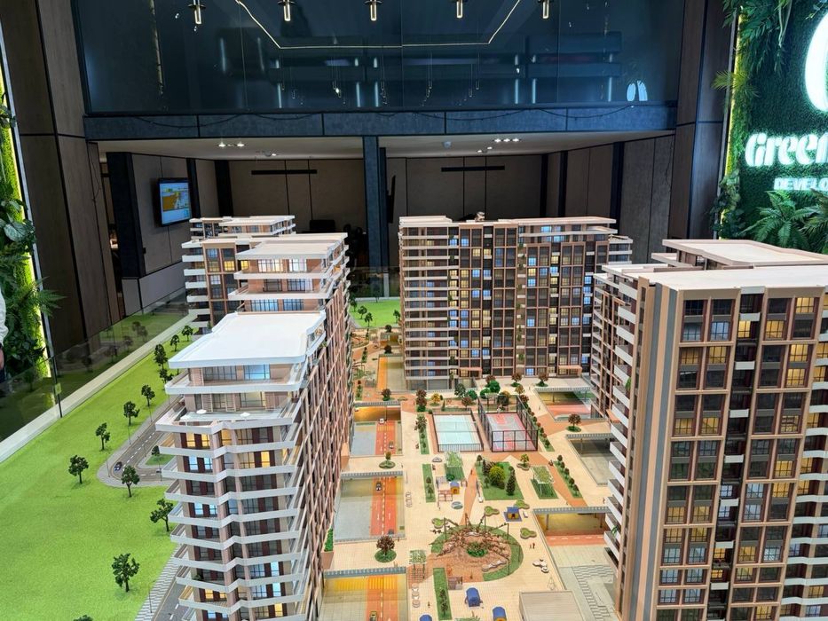 Яккасарайский район. Жк Bobur Residence. 2/8/16. Предчистовая отделка