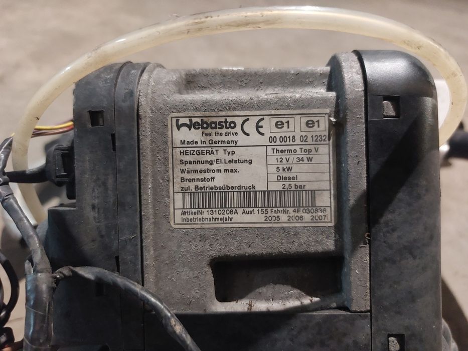 Webasto BMW seria 1 E81 E82 E87 E88 Cod 0410379