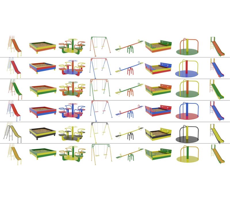 Качеля балансир 2м