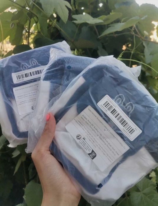 Doua bucati 20 lei Geanta mica de umar denim cu ursulet Kawaii