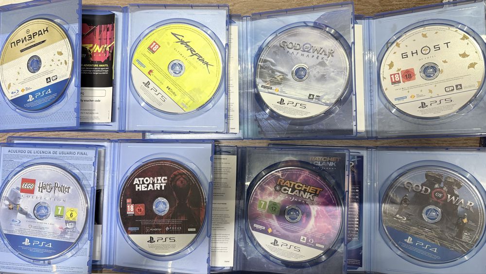 Игры на Ps5, в отличном состояний
