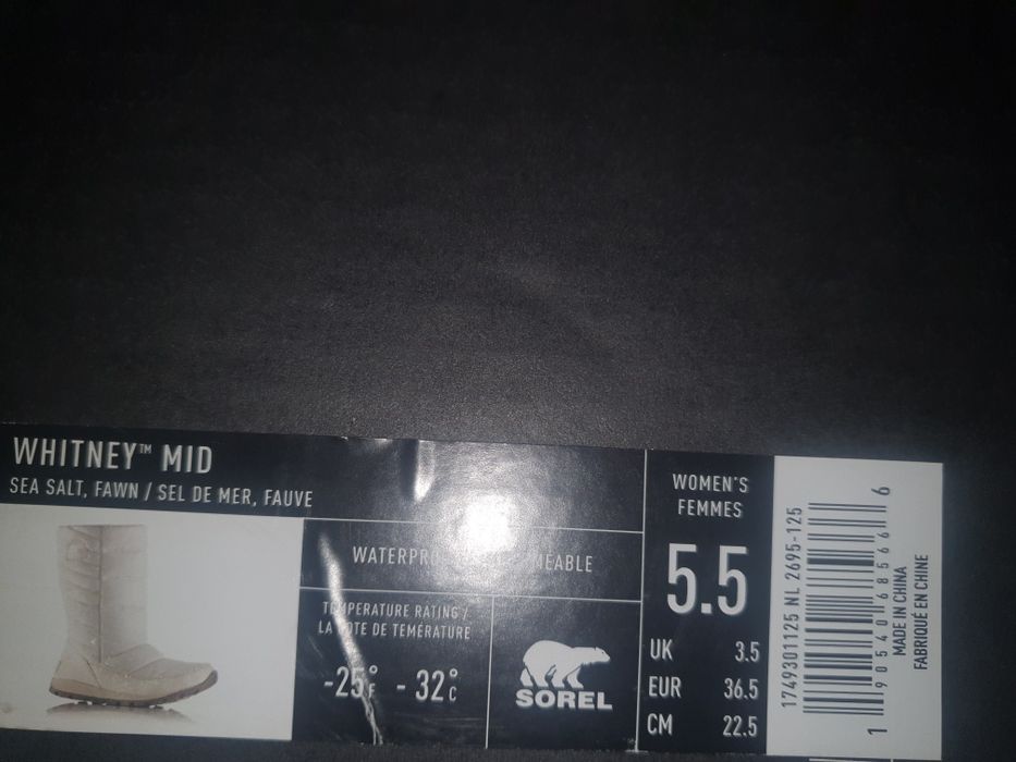 Cizme zăpadă  Sorel 35,5