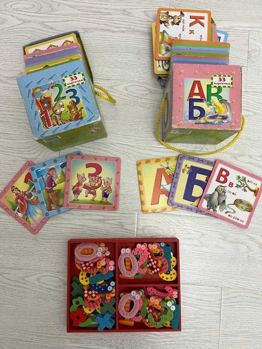 Детские развивающие игры и книжки