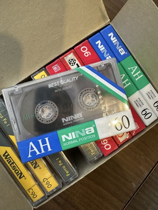Кассеты новые 90/60