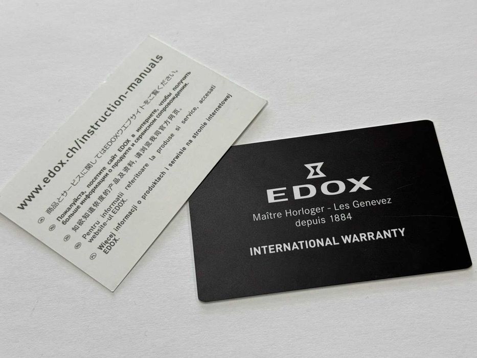 Мъжки Часовник EDOX Les Vauberts Men's Automatic Dress Watch