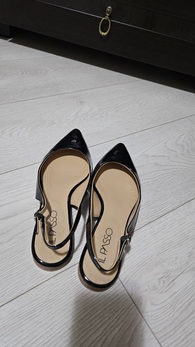 Balerini piele decupati