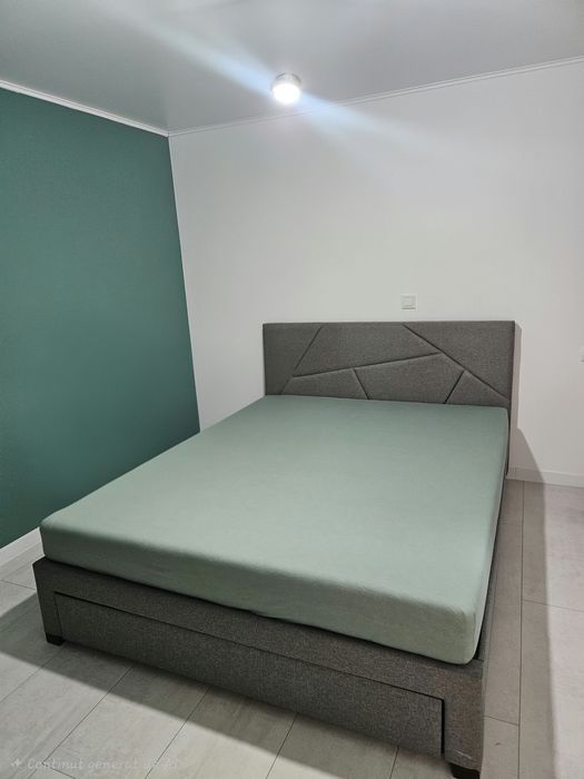 Pat cu Saltea 160x200