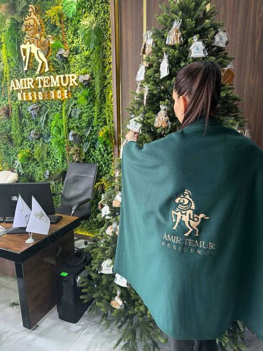 Плед флисовый кашемировый.